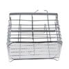 Internal Compartment Tableware Tube Metal Cutlery Holder Stainless Steel Chopsticks Cage  Fork