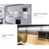 220V Led Lights Backlight for Cabinets Closet Bedroom Kitchen Lighting Warm/White Strip 57cm with Switch Night Light T5 Tube With EU Plug