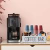Органайзер для кофейной станции в деревенском стиле, домашний органайзер премиум-класса, держатель для капсул горячего кофе для прилавка фермерского дома