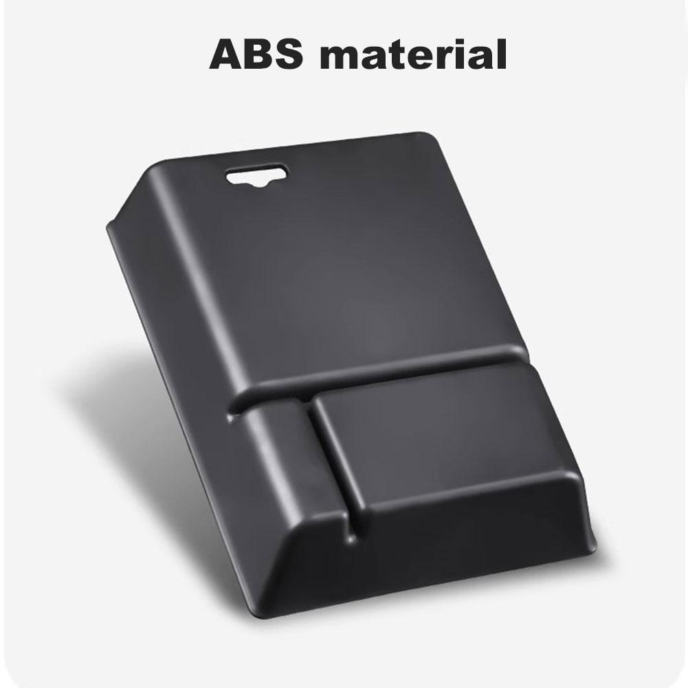 Автомобильный центральный подлокотник ящик для хранения укладка уборка для Mercedes EQE внедорожник версия флокированный материал / нескользящий коврик автомобильный органайзер