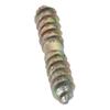 20pcs Zinc Double Ended Dowel Screw Iron for Furniture Assembly,Woodworking