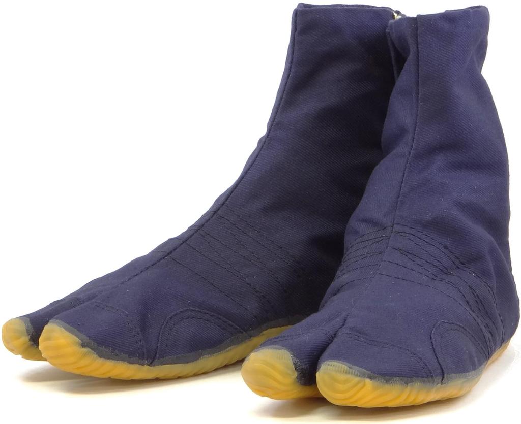 Rikioh Festival Adhesive Tabi New Barefoot Tabi II Navy Cm 7-Piece Set, Blue, 28.0