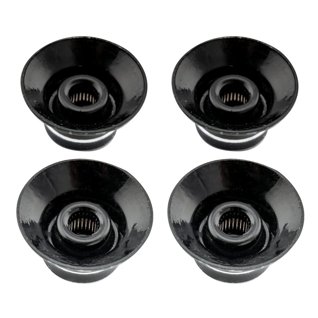 Musiclily Pro Imperial Inch Size American Made Les Paul Style электрогитара раструб Top Hat черный с ручками для левой руки, (Набор 4)