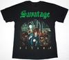 SAVATAGE SIRENS Хлопок Черный Все Размеры Мужчины Женщины Классическая Рубашка Унисекс Футболка