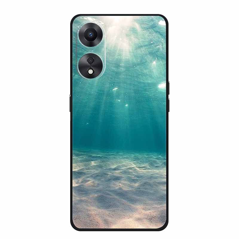 Чехол для OPPO A78 5G Модный силиконовый мягкий ТПУ задняя крышка для Oppo A58 A58X 5G OPPOA78 5G Чехлы для телефонов Ударопрочный CPH2483 Fundas