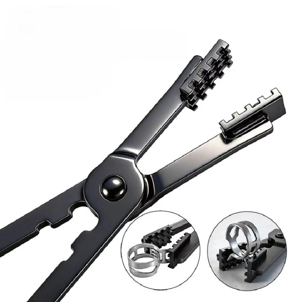 Adjustable Clamp Removal Tool Carbon Steel Automotive Hose Tool Fuel Line Pliers Auto Repair
