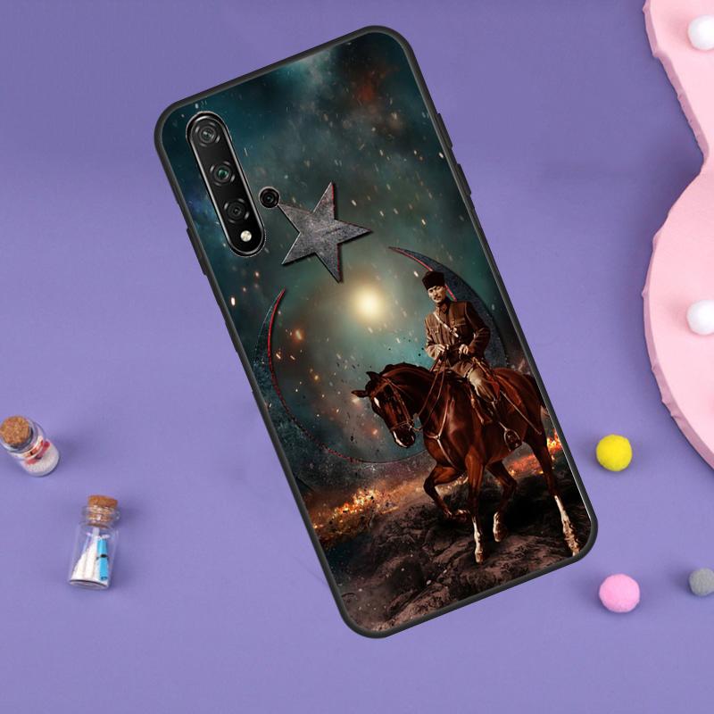 Турция Мустафа Кемаль Ататюрк Для Huawei Nova 7i 8i 11i 12i 12s 9 10 SE Y60 Y61 Y70 Y72 Y73 Y90 Y91 P20 P40 P30 Lite Чехол