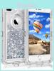 Защитный чехол Defender Shell Ударопрочный с блестками и жидким песком для iPhone 678px