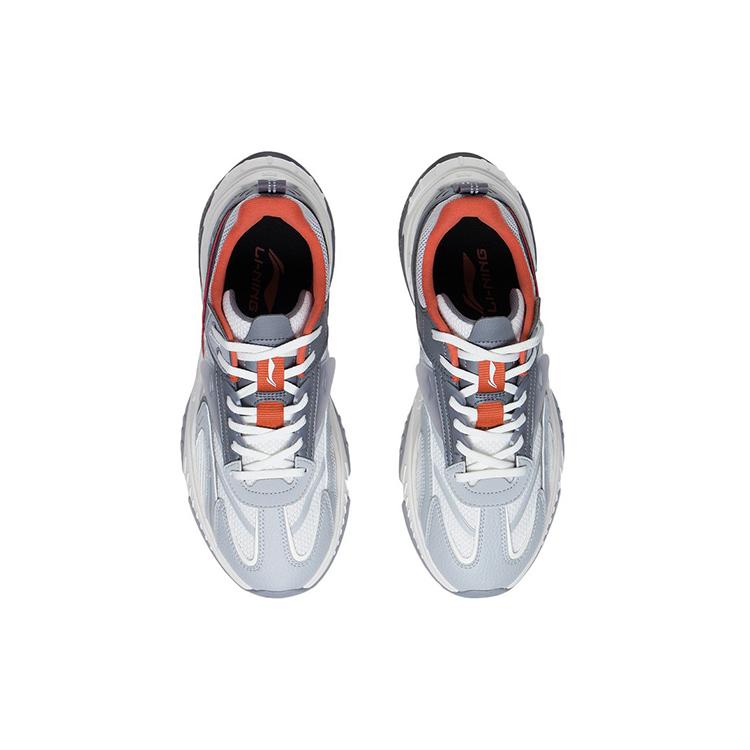 Li Ning Xingji Классические Амортизирующие Скользкие Устойчивые к Износу Дышащие Низкие Спортивные Повседневные Кроссовки Мужские AGCS263-3