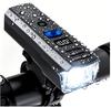 Light Automatic Bike USB 3000mAh High Battery Level 2100 LED 4 Dimming Power Outage Earthquake Night High IPX5 Can Also Be Used As a Flashlight