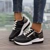 Women's Casual Sneakers Fashion Versatile Large Size Color Combination Cross-border Cash Models Slope Heel Thick Bottom Casual Sneakers