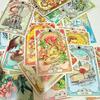 Romantic Lenormand Oracle Cards 37 Deck Art Nouveau English Vision Board Games for Party Family Women Deck