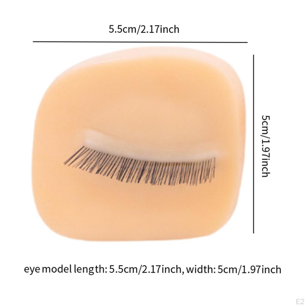 Наращивание ресниц Замена век Практика Обучение Мягкий сенсорный коврик для макияжа для дома