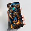 Защитный противоударный мягкий чехол для телефона Tecno LC7/Pouvoir 4/Pouvoir 4 Pro/LC8/Spark Power 2 Черный чехол Уникальный дизайн Обложка