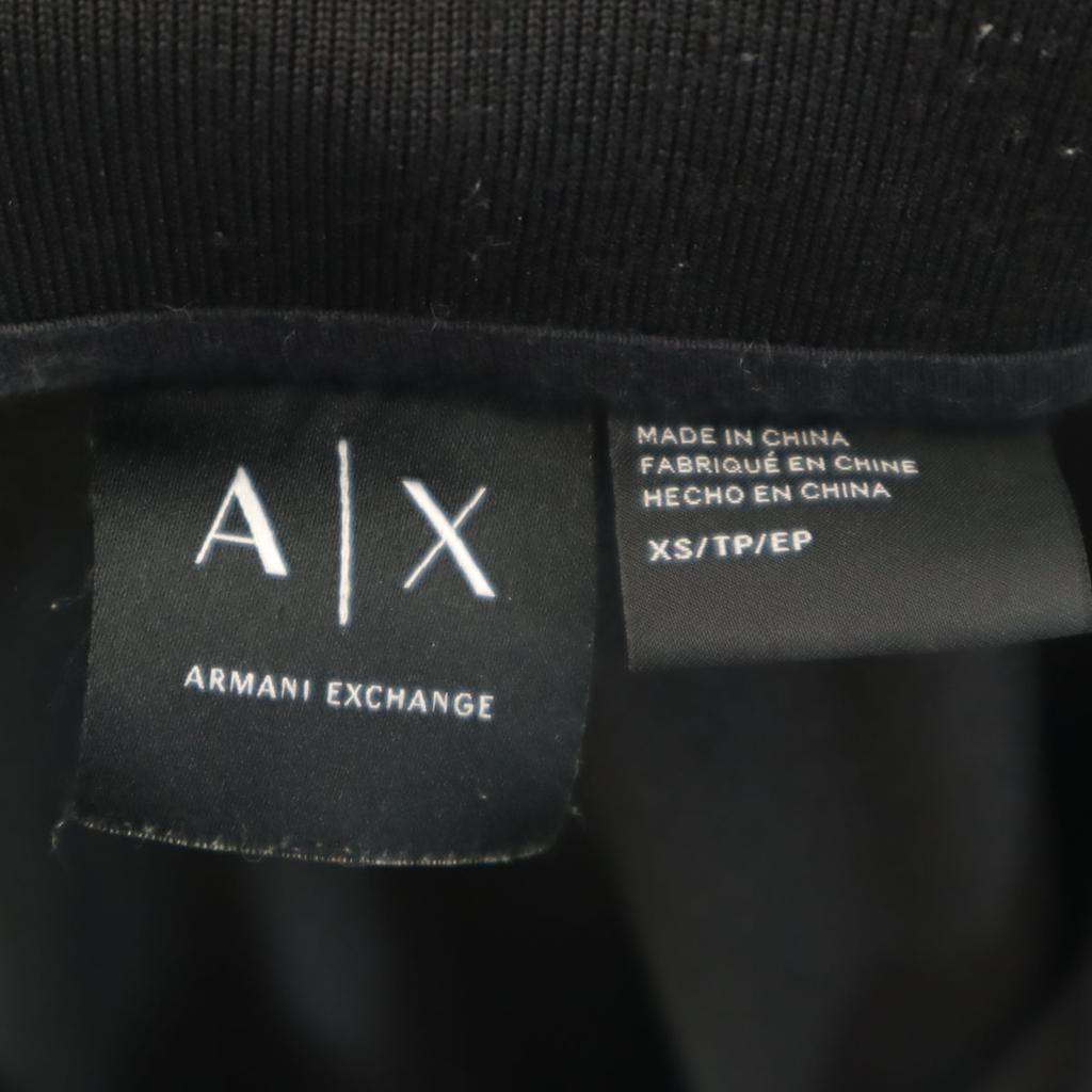 Armani Exchange Спортивная куртка XS черная Трикотаж Мужская Б/У