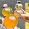 Бутылки для воды в форме тыквы 350/500 мл Портативная чашка для питья для молочного чая, кофе, сока, домашнего приготовления соков, бутылка для напитков