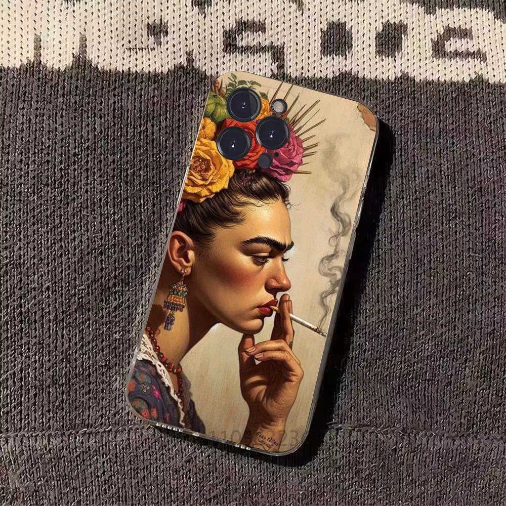 Чехол для телефона Artist F-Frida K-Kahlos для iPhone 11Pro 13 12 11 Pro Max 16e 17 Air 16 15 14 Plus 11ProMax