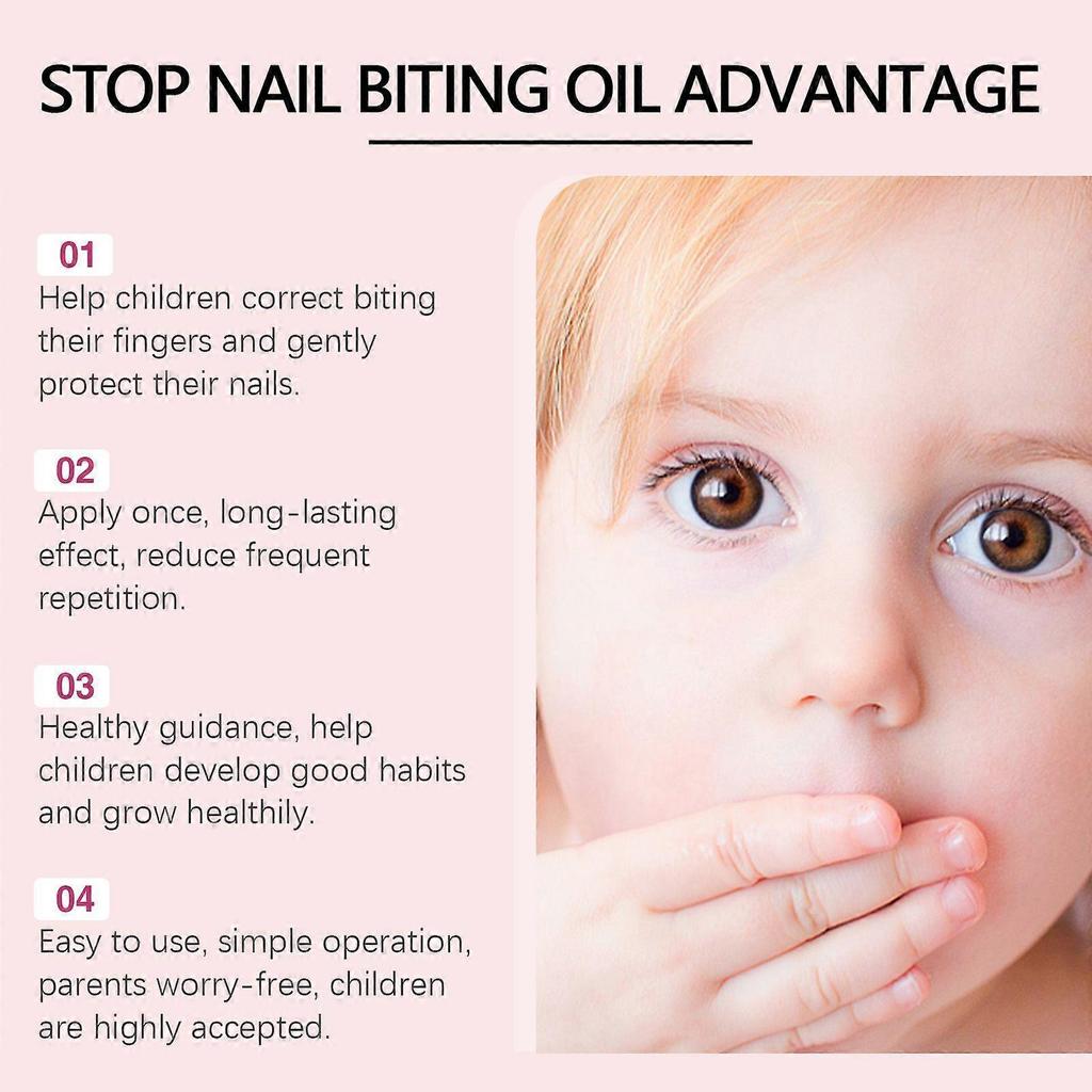 Wiieey Children's Protection Bitter Nail Water Children's Protection Anti-Bite Baby Stop Eating Fingernail Baby Bitterant