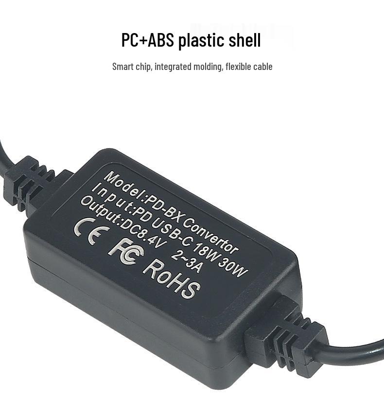 Адаптер DRE6 PD/TYPE-C для Canon EOS R5/R6, 80D, 90D и муляжа батареи LPE6N.