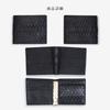 CLW Crocodile Leather Works Diamond Python Bifold Wallet (with Coin Purse) Black, Made In Japan, PythonSnakeskin Wallet, Black, Men's, Cashless,