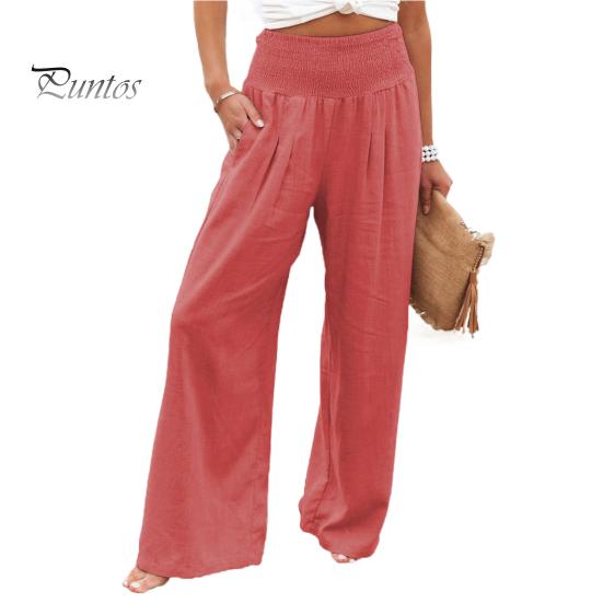 Женские летние однотонные брюки с карманами, свободные прямые брюки, уличная одежда