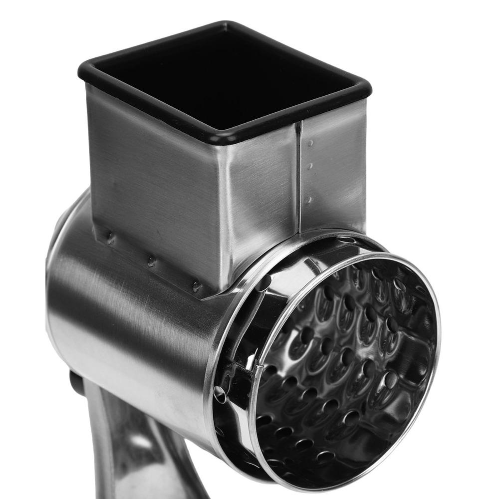 Suction Base Vegetable Slicer Stainless Steel Food Chopper Rotary Grater Potato Carrot Cutting