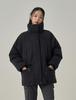 SUPERDRY W High-Neck Mid-Down Jumper Black