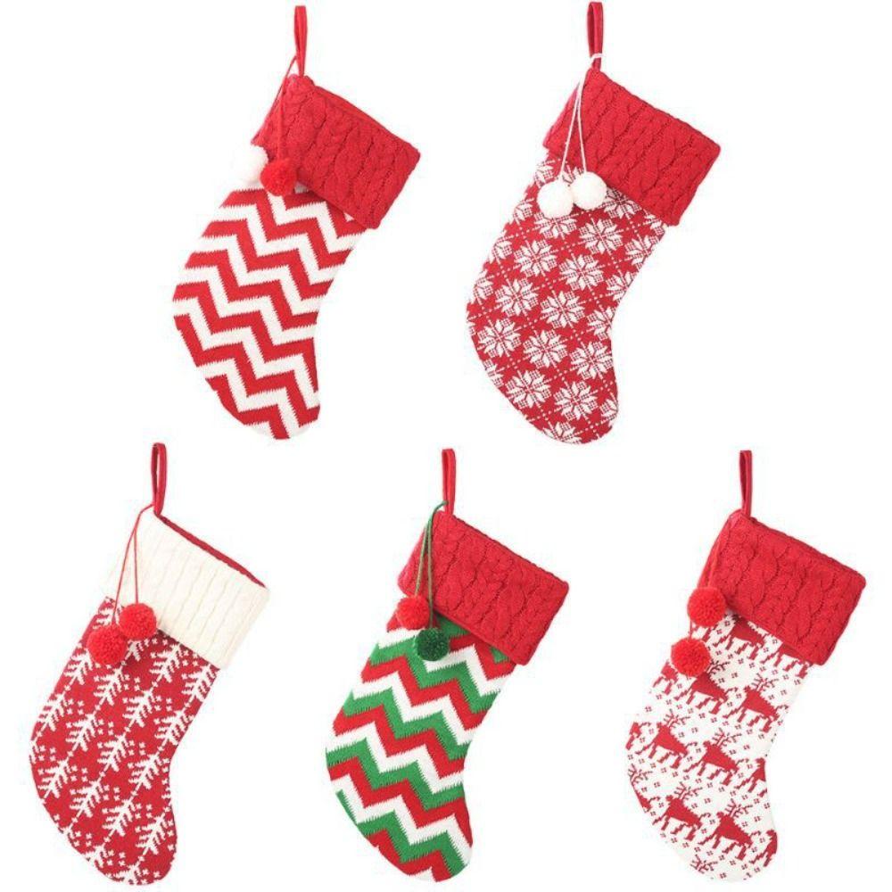 Santa Claus Elk Snowflake Christmas Gift Bag Thickened Christmas Tree Decorations Xmas