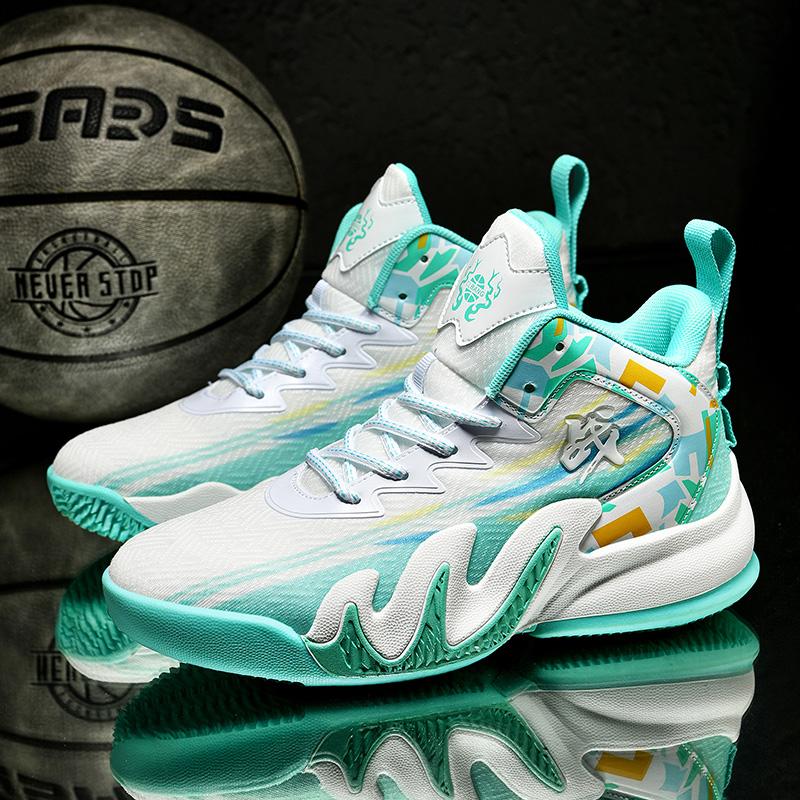 Модные мужские баскетбольные кроссовки с амортизацией, дышащие, кроссовки для спортсменов, легкая спортивная обувь, повседневная обувь, кроссовки для мужчин 35-45