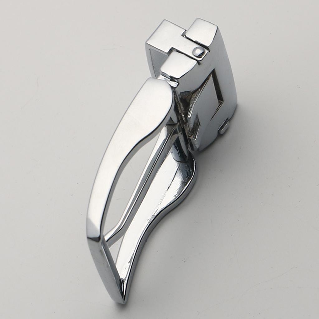 Мужская двусторонняя пряжка для ремня, прямоугольная булавка с одним зубцом