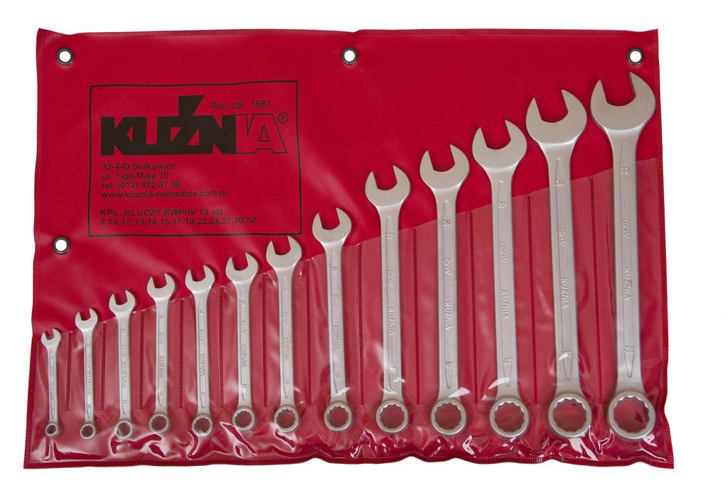 Set Of 9 Open-End Wrenches 8-24Mm - T-34 10-27/9