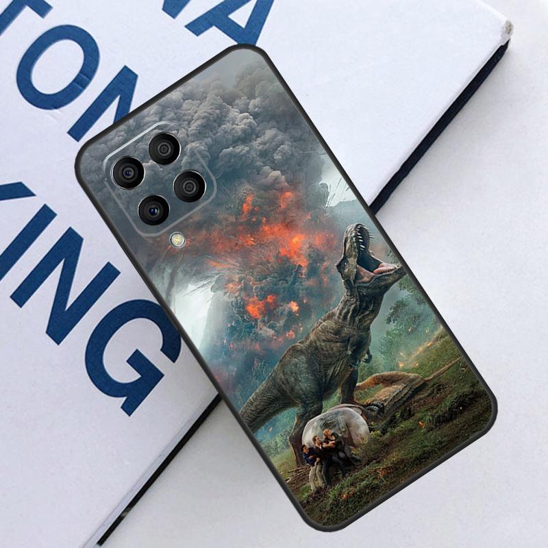 Чехол Jurassic Dinosaur World для Samsung Galaxy M21 M11 M31 M13 M33 M35 M53 M55 M15 M14 M34 M54 M12 M32 M52 M06 M16