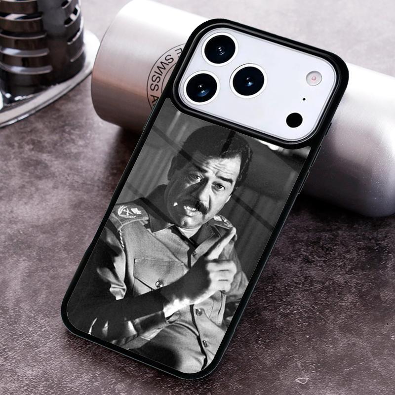 Модный чехол Саддам Хусейн Ирак Арабский чехол для телефона для iPhone 17 16 15 Pro Max Air 14 13 12 11 Plus Ударопрочный чехол