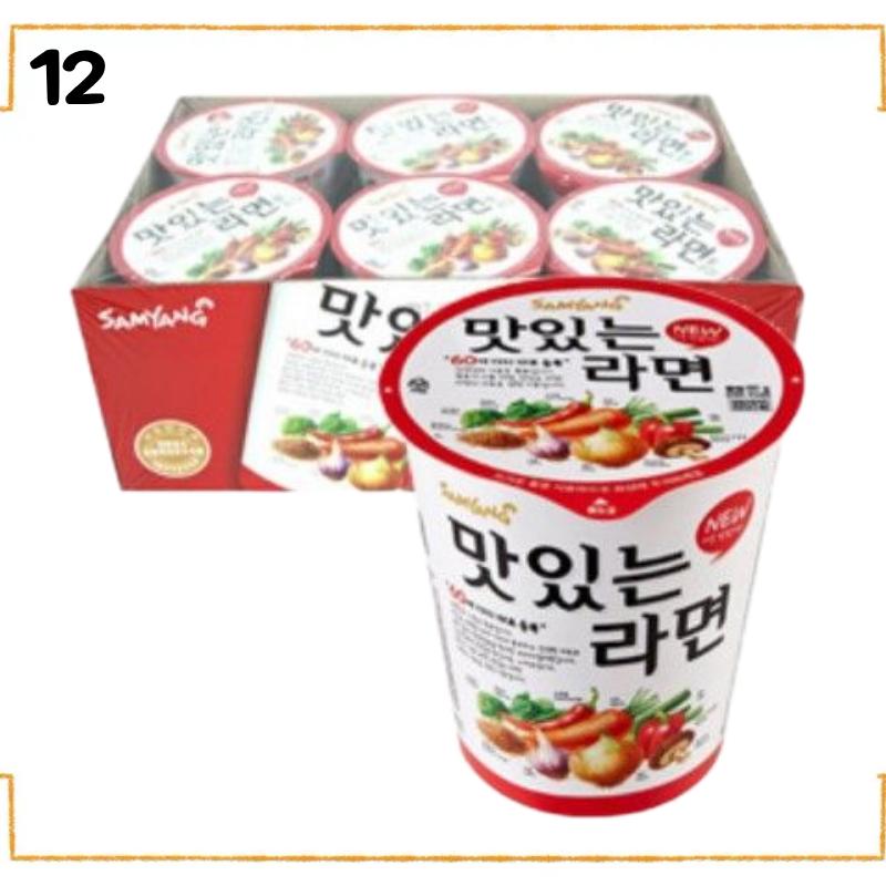 Корейский Рамен в Стаканчике Набор из 6 Штук | Nongshim Ottogi Samyang Paldo | Маленькие Стаканчики Instant Noodles