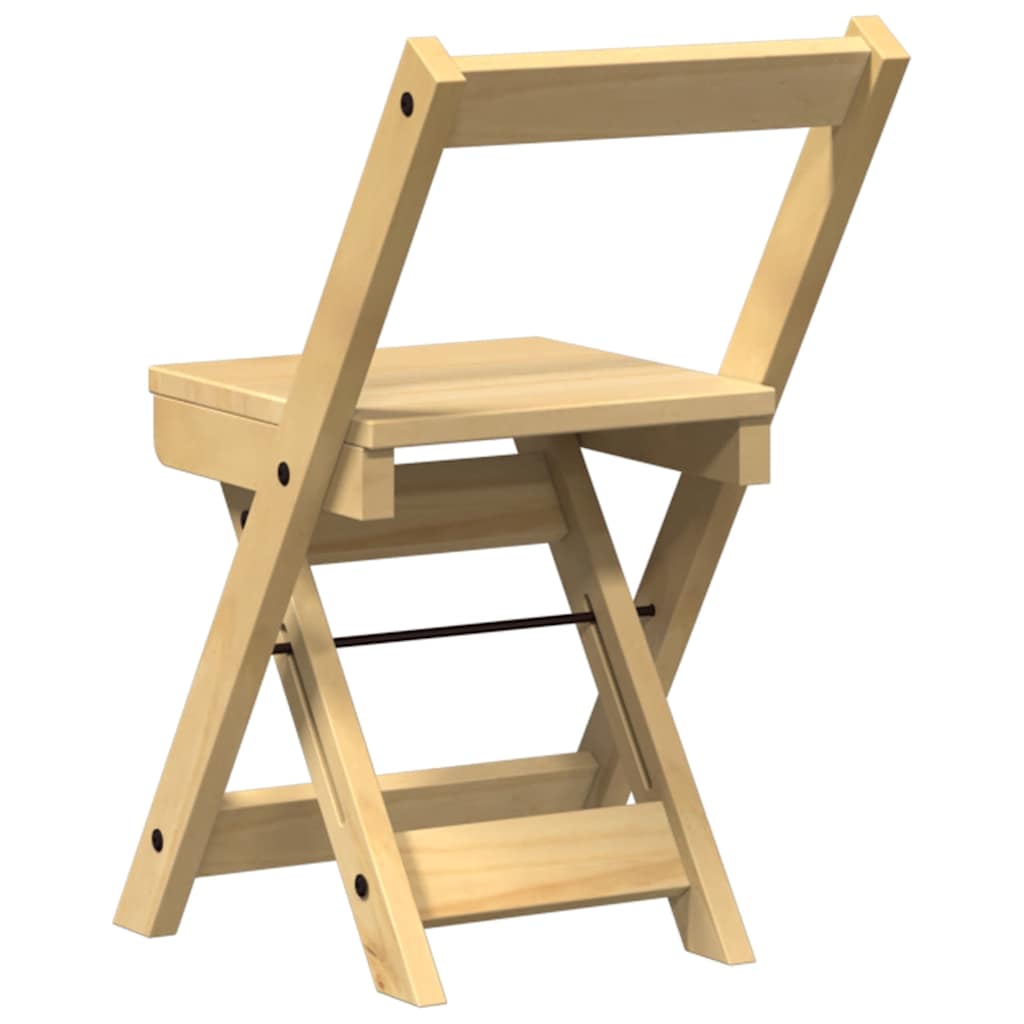 Dining Chairs Foldable 4 pcs Corona Honey Wax Brown Solid Wood