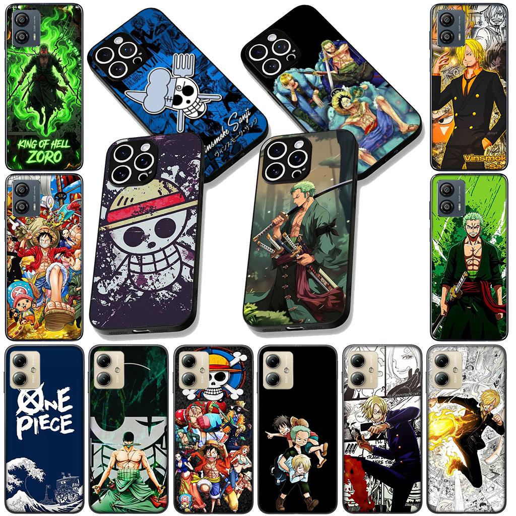 Roronoa Zoro Sanji One Luffy Pieces Phone Cover for Motorola Moto Edge 70 60 Fusion NEO Pro G Stylus G56 G96 G52 G04 G05 20 Case