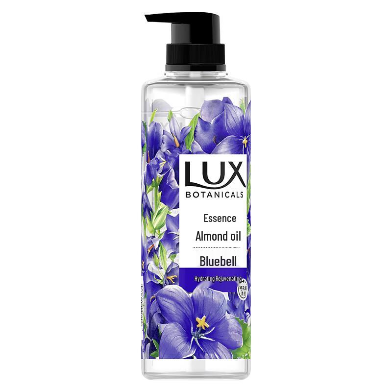 LUX Blue Bellflower Plant Essential Oil Shower Gel
