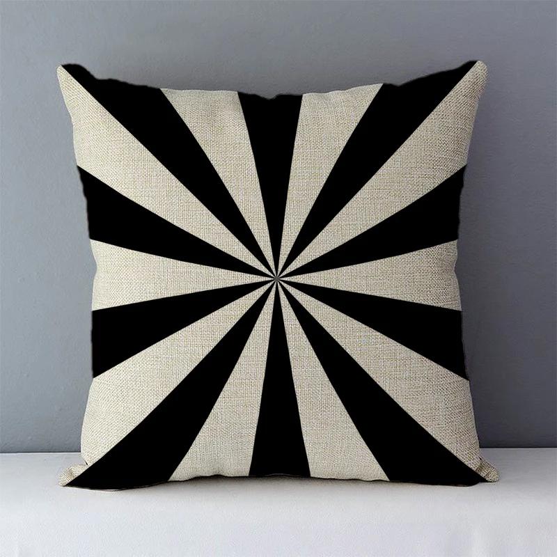 Selected Cozy Cushion Cover Home Decorative Pillow For Sofa Couch Seat Back Cushions xcm Geometric Printed fundas de cojines