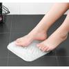 Щетка для акупрессуры для ног Standard Living, прозрачная + кольцо, 1 комплект