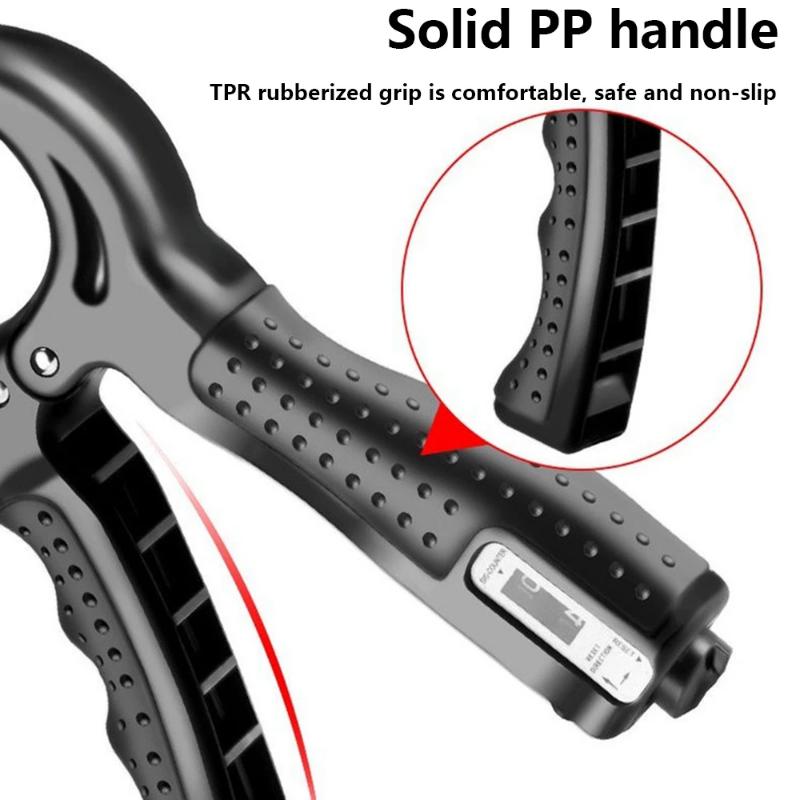 Тренажер для рук, 10-60 кг, регулируемый с функцией подсчета, тренажер для пальцев, тренажер для предплечий, устройство для тренировки рук, тренажер для рук, тренажер для пальцев