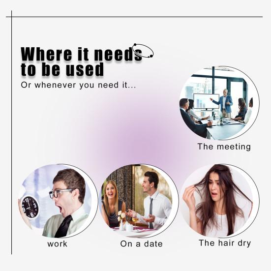 30ml Hair Spray Wash-free Long Lasting Hair Volume Increase Compact Mini Thickness Mild Powder Spray