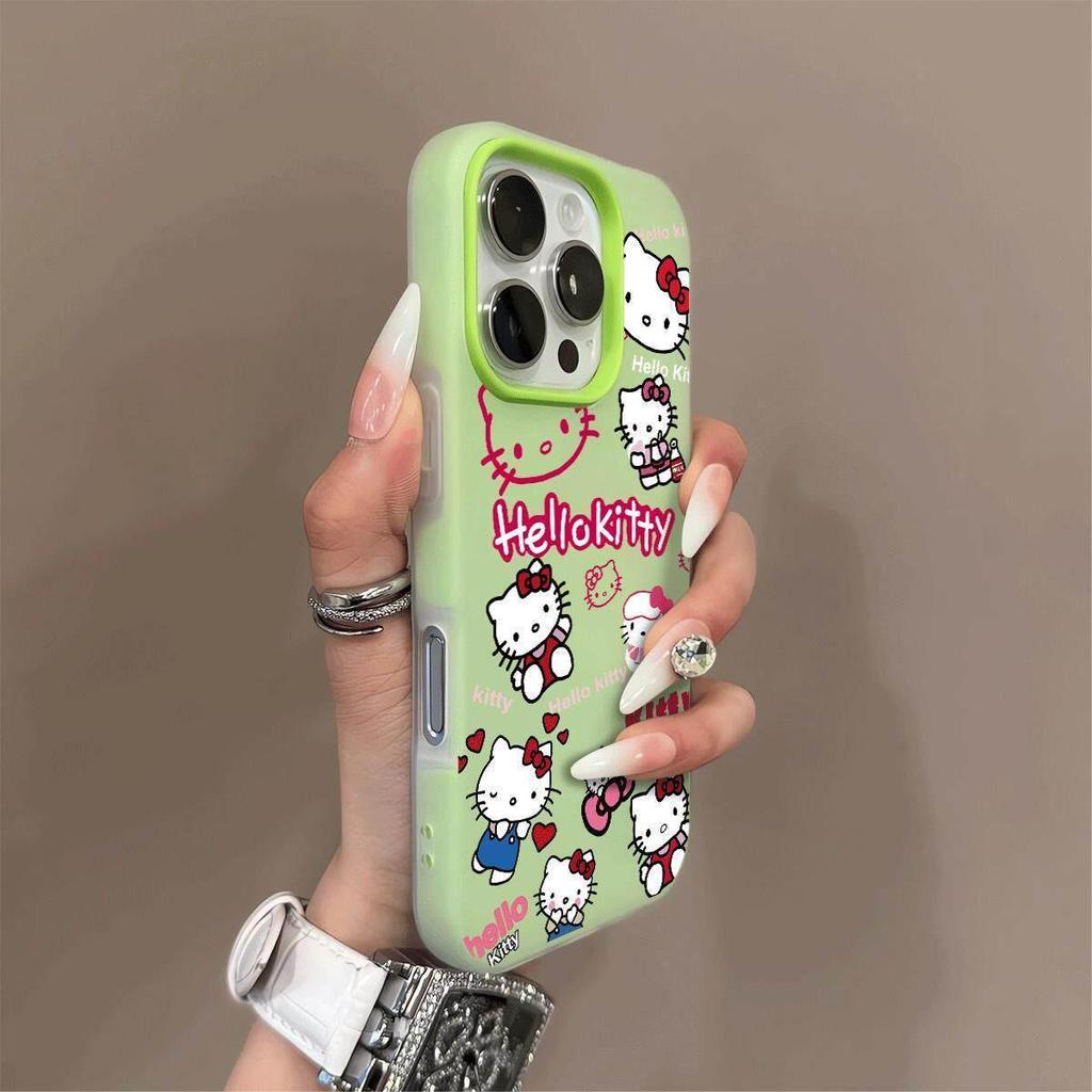 Гелевый чехол Hello Kitty: Защищенный от падений Чехол-трансформер 2-в-1 для iPhone 17 Pro/16
