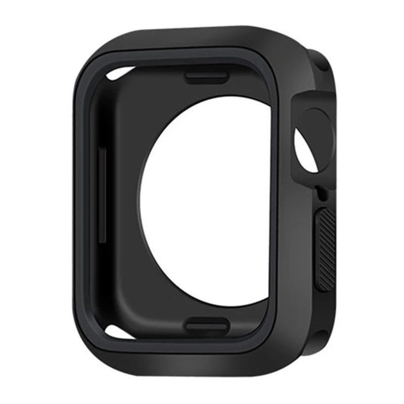 Чехол для Apple Watch 9 8 7 6 SE 5 3 Бампер Защитная крышка Чехол Аксессуары IWatch 42MM 41MM 38MM 45MM 44MM 40MM Чехол