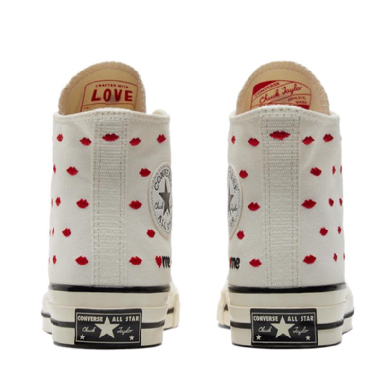 Converse 1970-е Chuck 70 Chuck Taylor All Star Повседневные Высокие Эспадрильи Унисекс Белый Красный