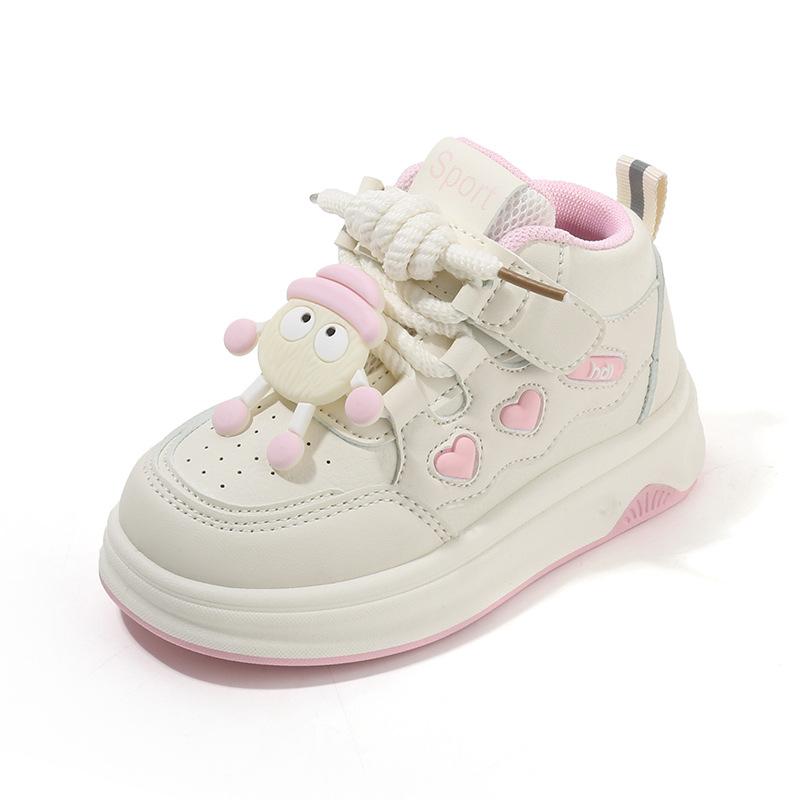 Children Cartoon High Top Sport Sneakers Casual Soft Sole Shoes for Boys and Girls Spring Autumn
