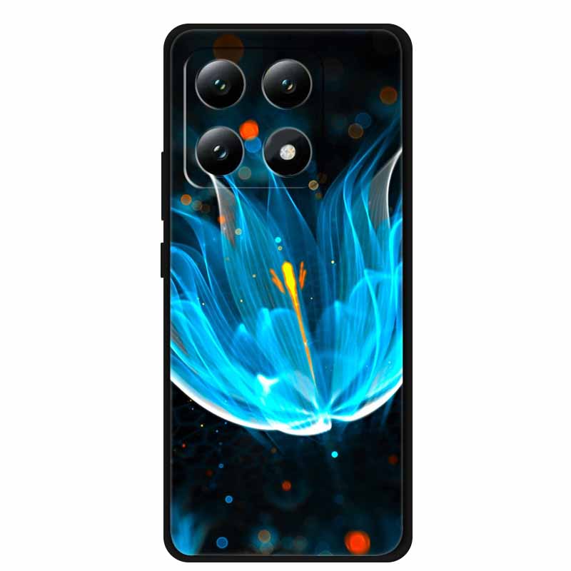 Чехол для телефона Xiaomi 15T Pro 5G Задняя крышка Чехлы Черный Силикон Мягкий Coque Для Xiaomi 15T 5G Чехол 15 T Pro 6.83" Fundas Оболочка