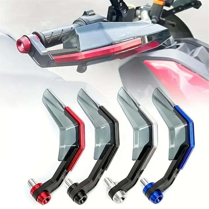 Защита рук мотоцикла Защита от ветра Защита рук из алюминиевого сплава Защита рук с щеткой Универсальные чехлы для рукояток мотоцикла