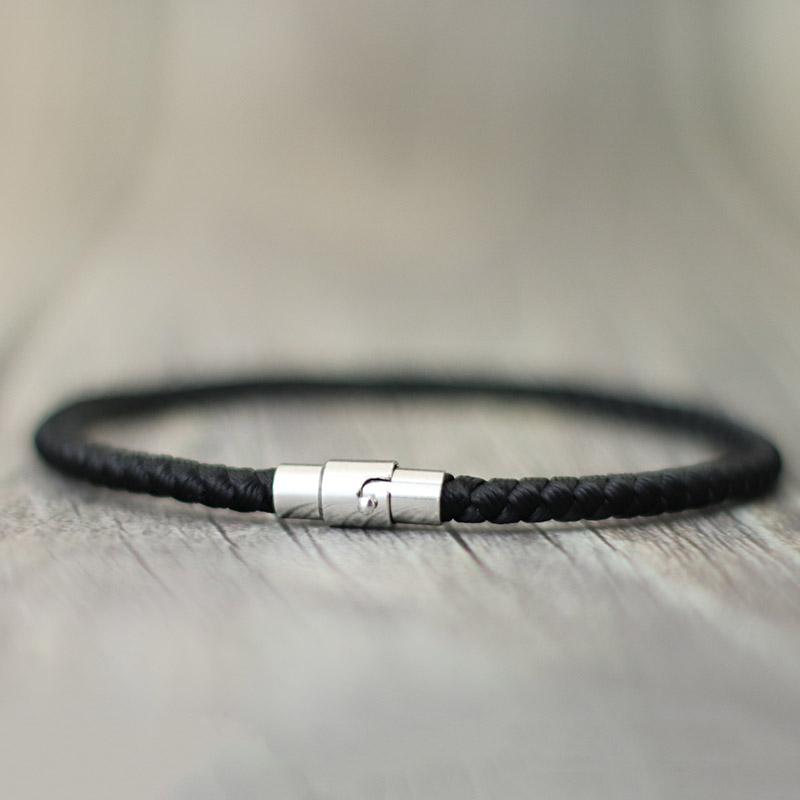 New Minimalist Keel Rope Bracelet Men Grade A 4mm Lucky Red Thread Braslet 5 Colors Leisure Versatile Accessories Pulseria Homme