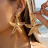 Богемные серьги-морские звезды для пляжа - Женские летние аксессуары для побережья