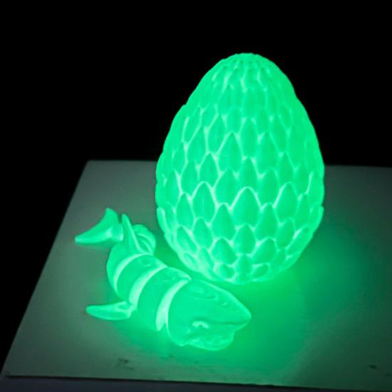 1 Набор 3D-печатная фигурка акулы с подвижными суставами, игрушка-непоседа в виде акулы, яйцо акулы с артикулируемой акулой внутри, настольное украшение, орнамент